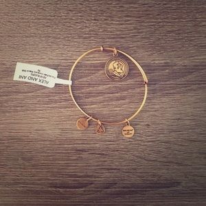 ALEX AND ANI gold FSU bracelet